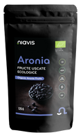 Aronia Fructe Uscate Raw Ecologice 125g - Niavis