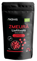 Zmeura Liofilizata Bucati Ecologica/BIO 25g - Niavis