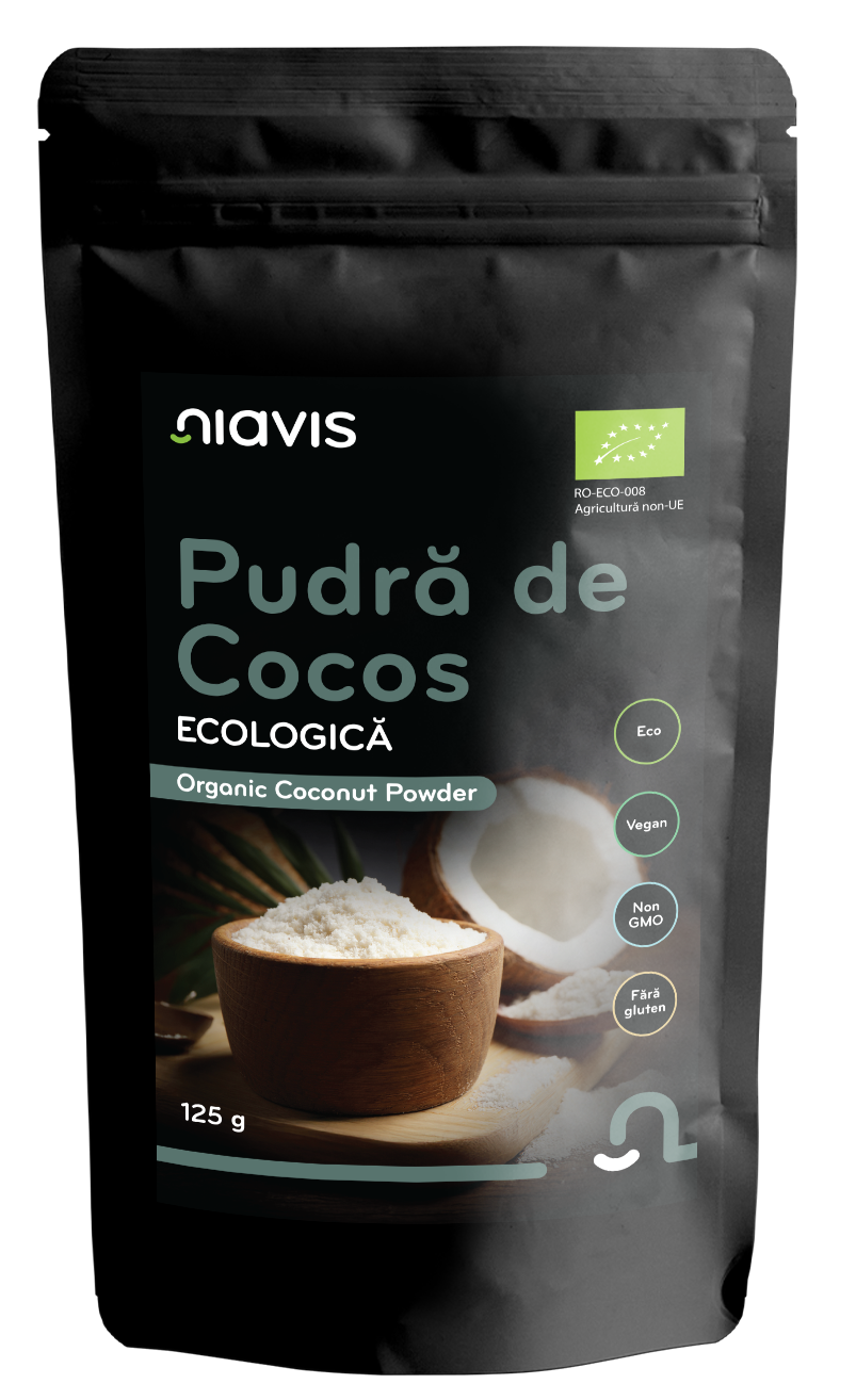 Pudra de Cocos Ecologica/BIO 125g - Niavis
