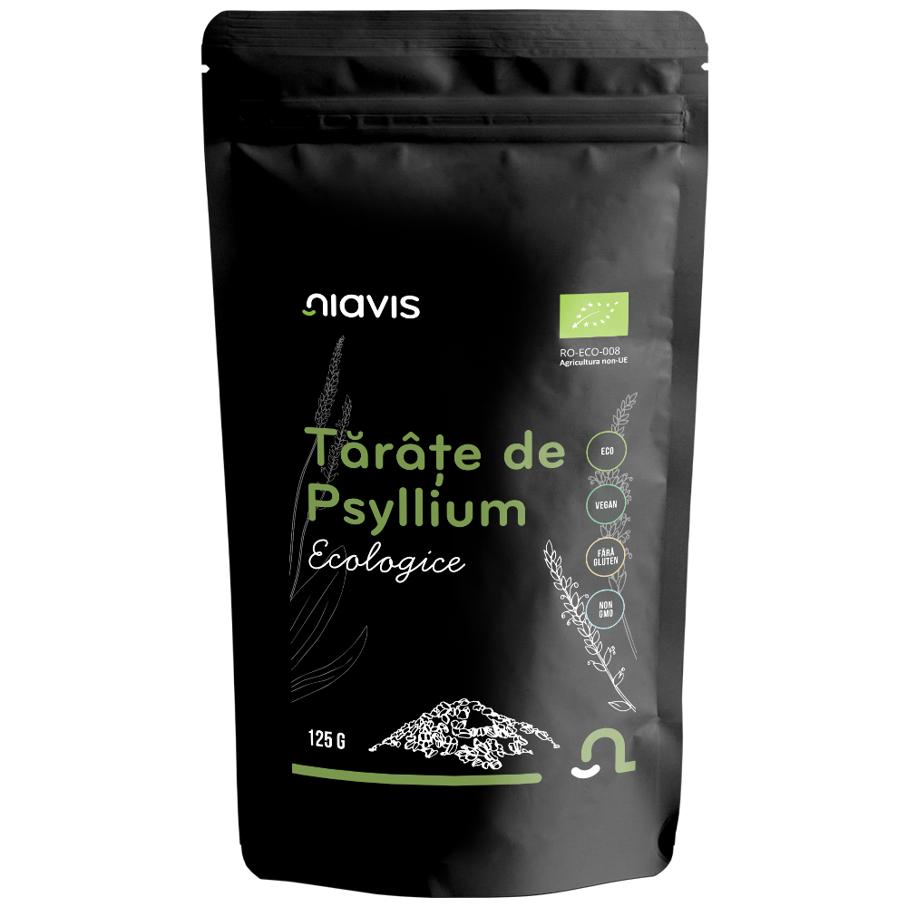 Tarate de Psyllium Ecologice/Bio 125g