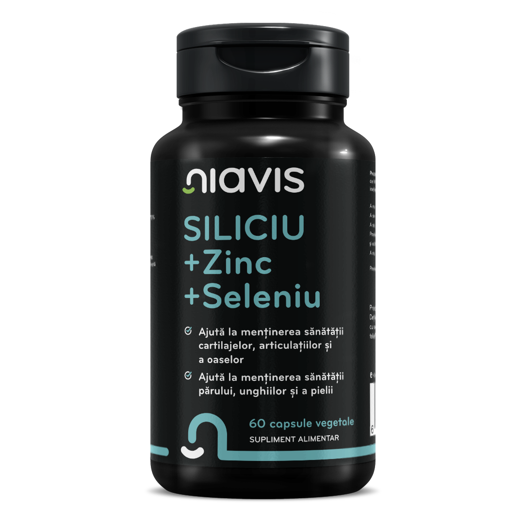 Siliciu + Zinc + Seleniu 60cps