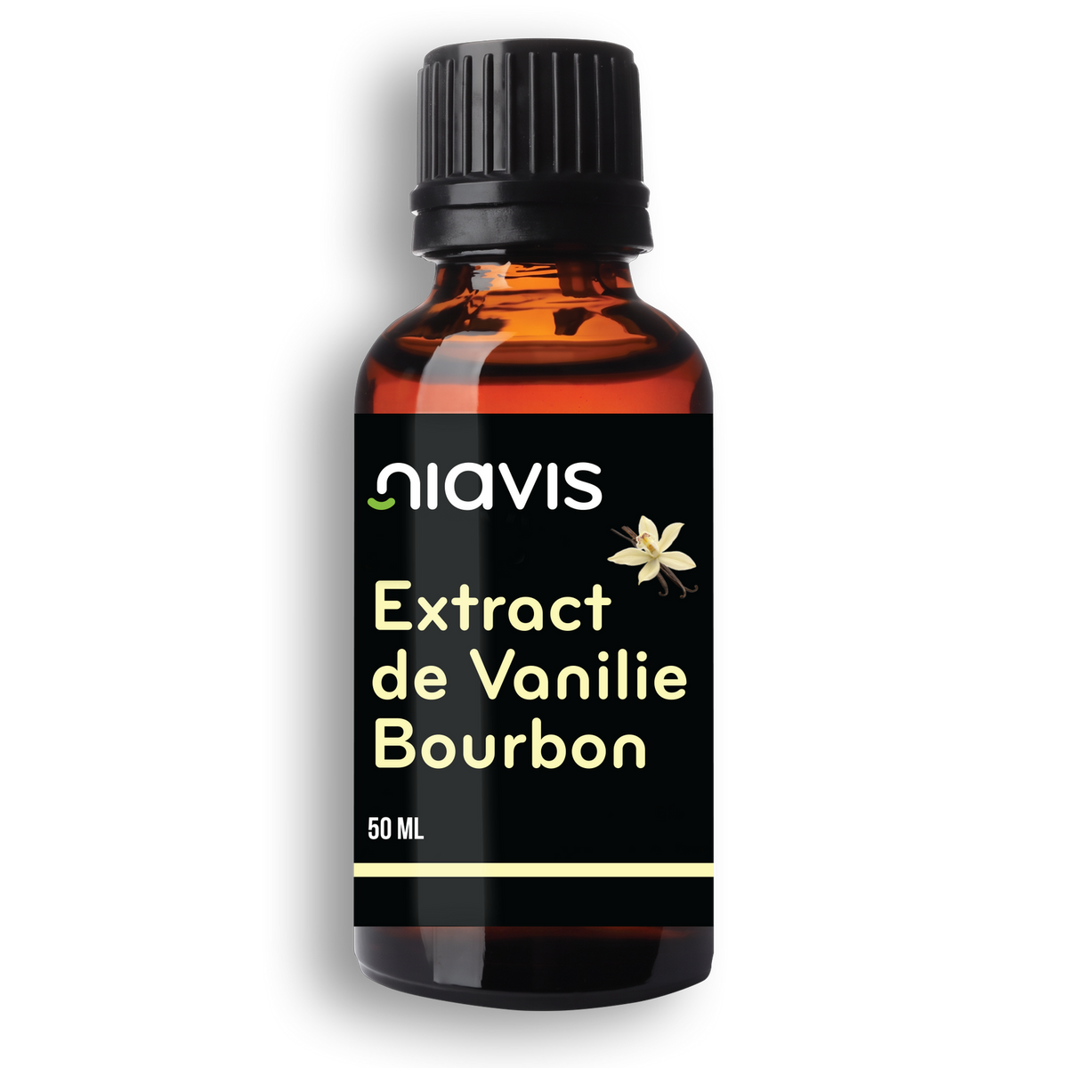 Extract Natural de Vanilie de Bourbon de Madagascar 50ml - Niavis