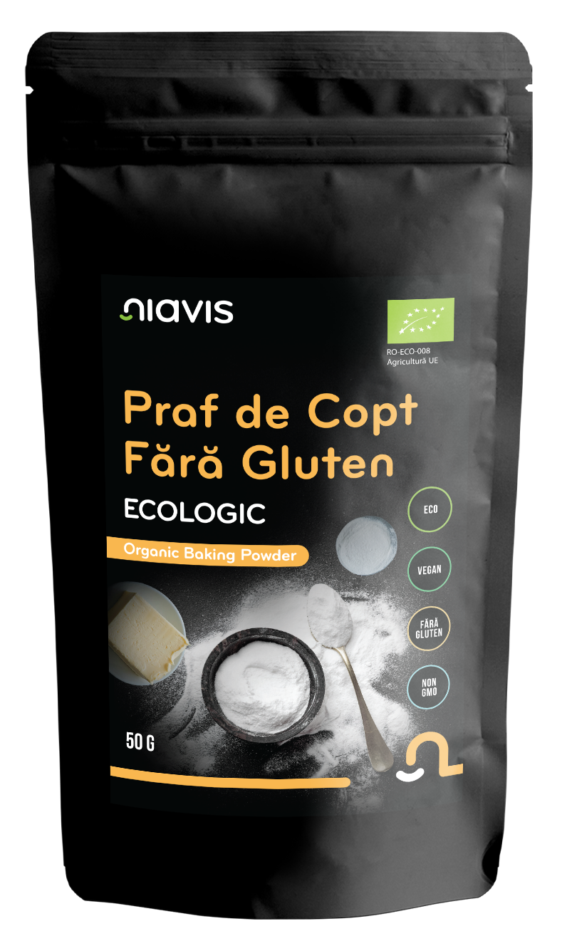 Praf de Copt fara Gluten Ecologic/BIO 50g - Niavis