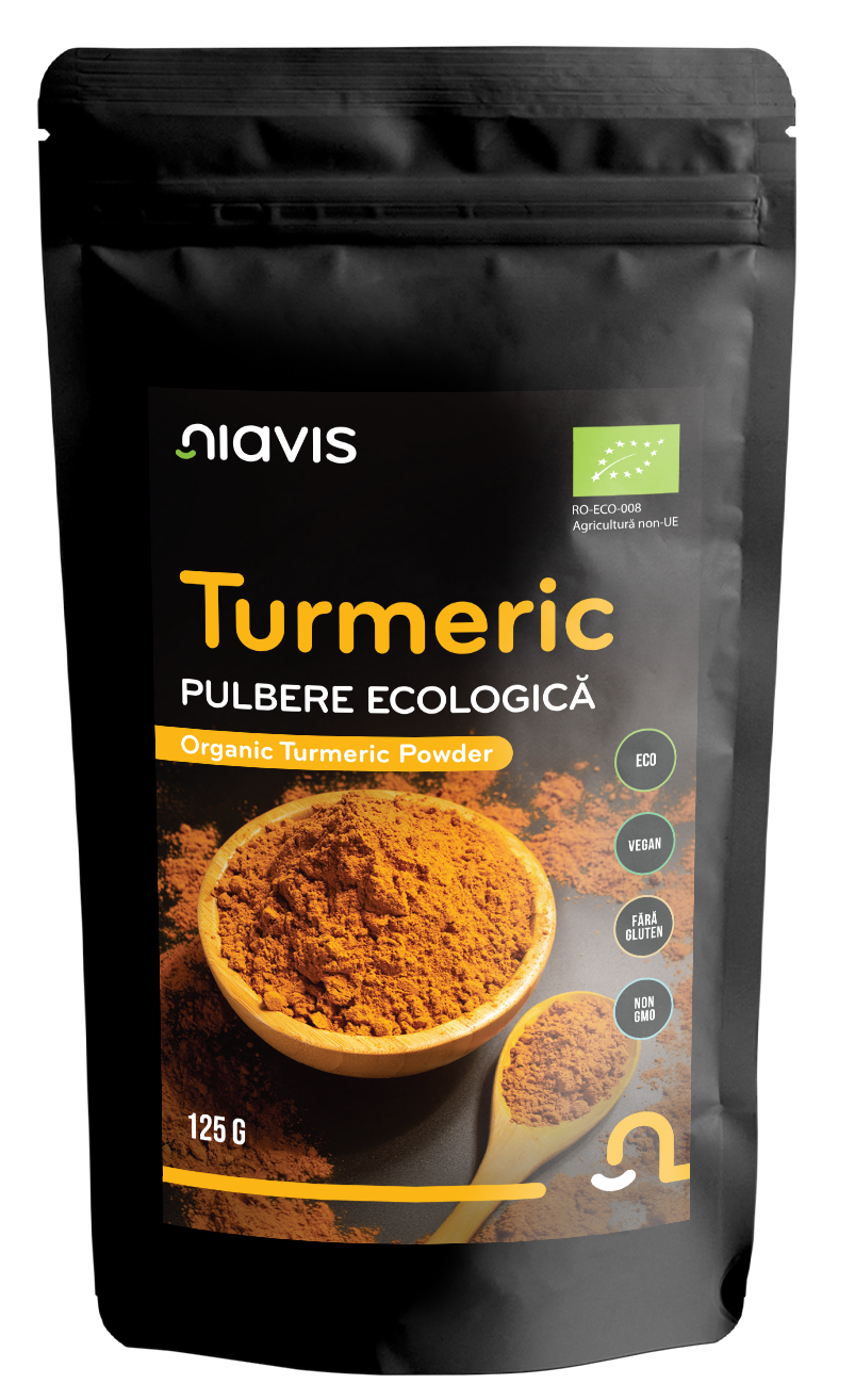 Turmeric Pulbere Ecologica/Bio 125g - Niavis