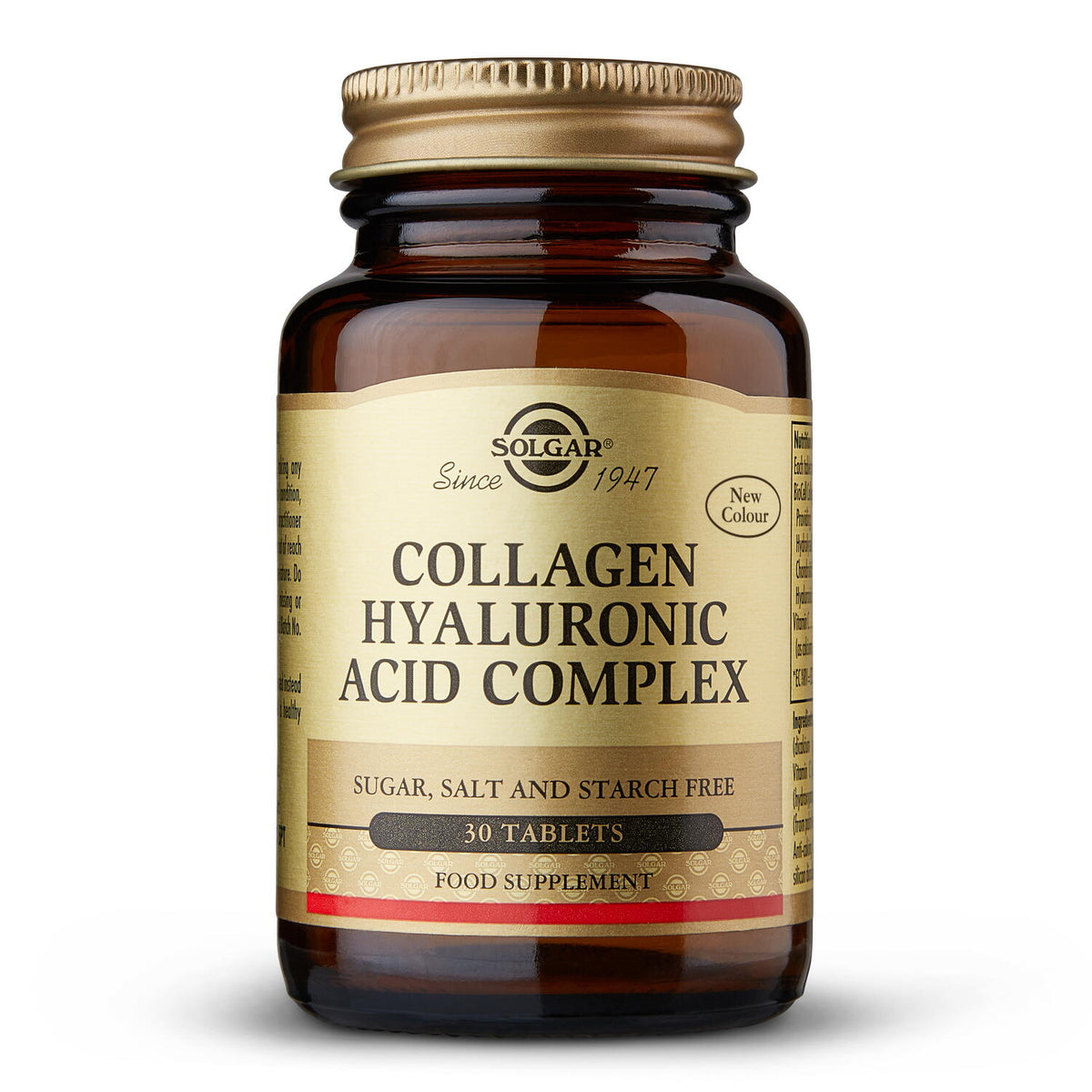 Collagen Hyaluronic Acid 120mg 30tablete - Solgar
