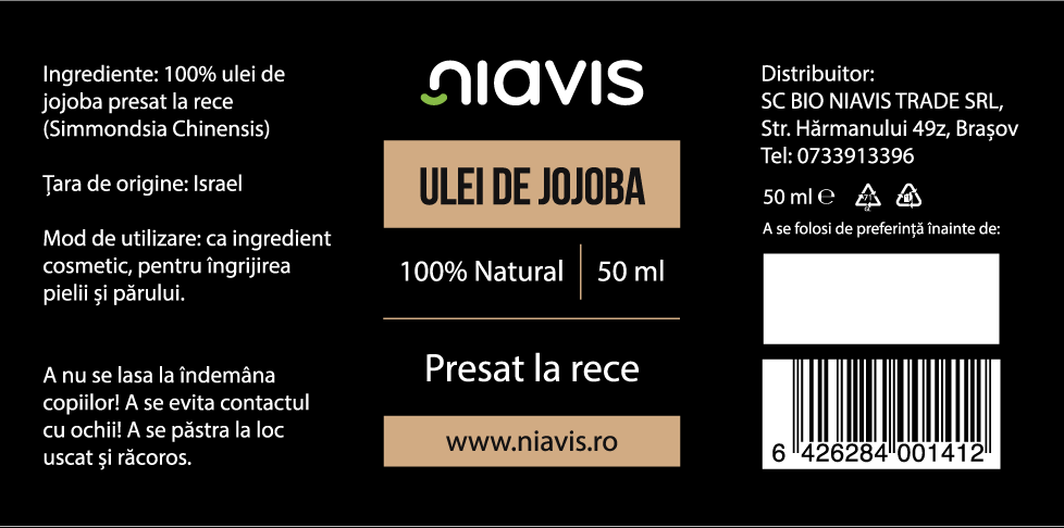 Ulei de Jojoba 50ml