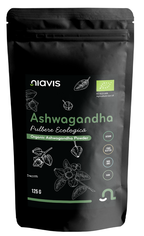 Ashwagandha Pulbere Ecologica/BIO 125g