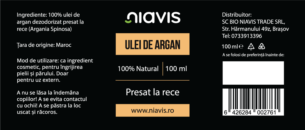 Ulei de Argan 100ml