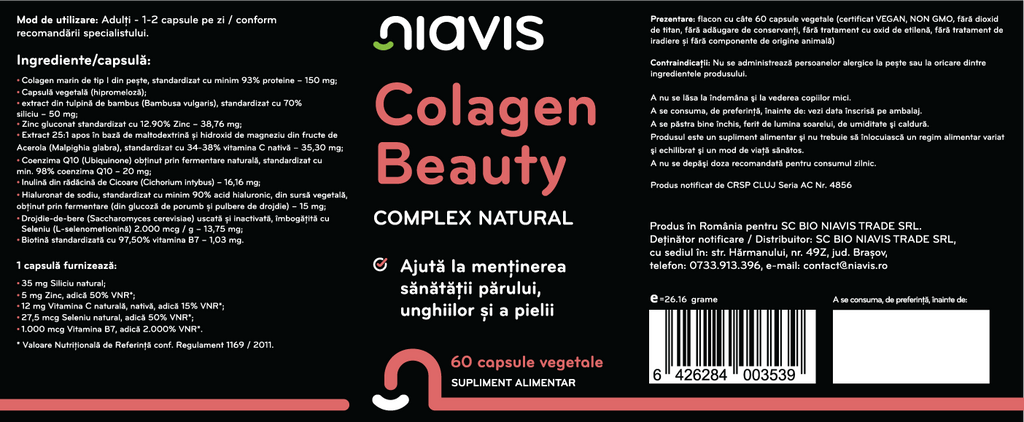Colagen Beauty Complex 60cps