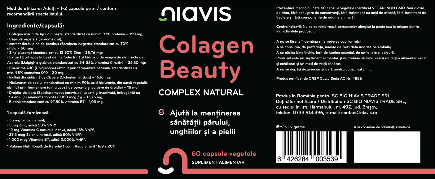 Colagen Beauty Complex 60cps