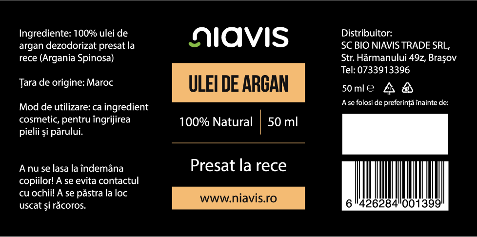 Ulei de Argan 50ml