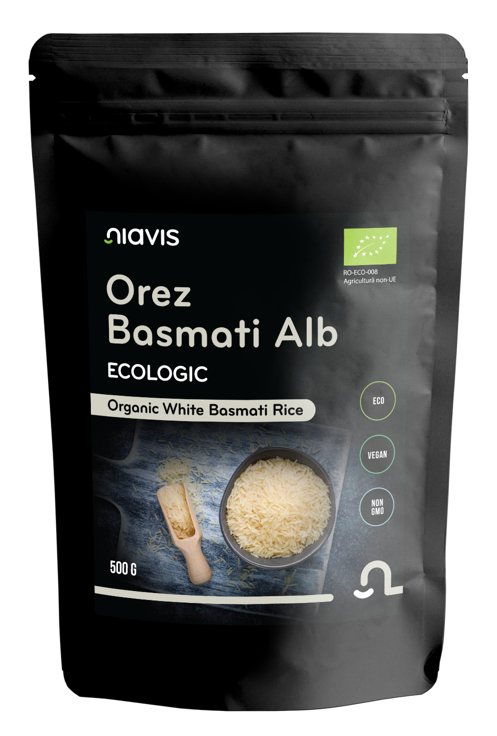 Orez Basmati Alb Ecologic/BIO 500g - Niavis