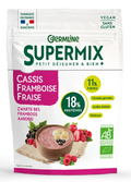 Supermix pentru mic dejun cu coacaze negre, zmeura si capsuni bio 350g Germline