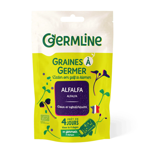 Alfalfa seminte pentru germinat bio 150g Germline