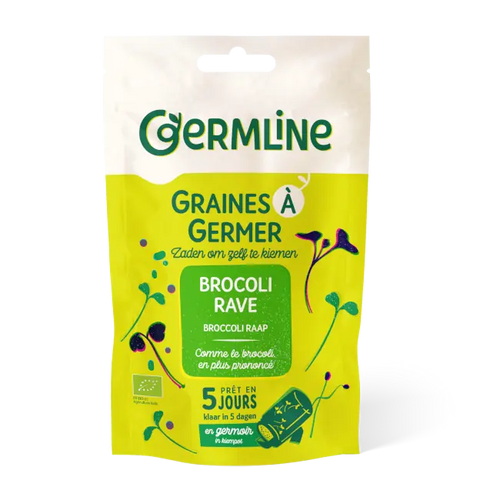 Broccoli rabe seminte pentru germinat bio 150g Germline