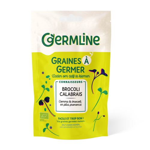 Broccoli calabrese seminte pentru germinat bio 100g Germline