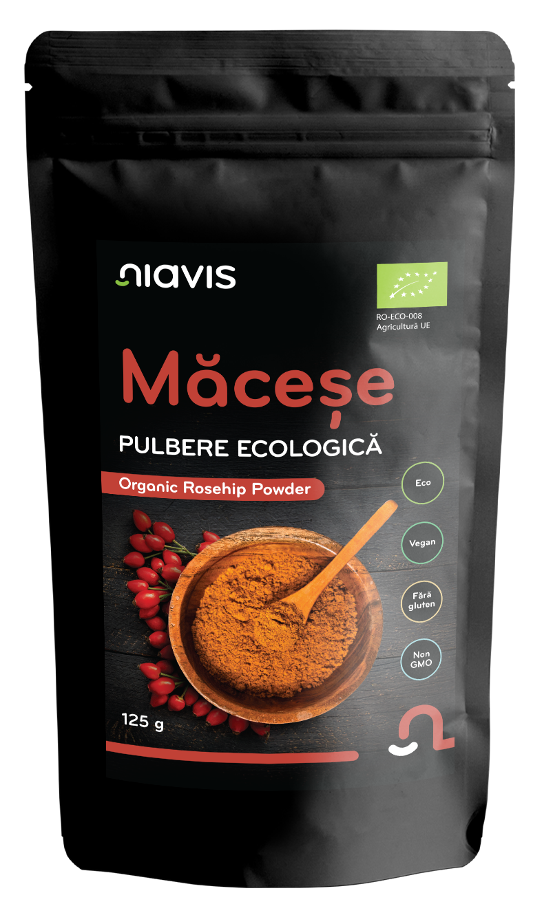 Macese pulbere Ecologica/BIO 125g - Niavis