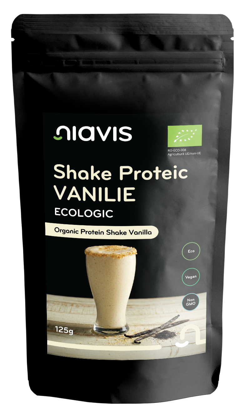Shake Proteic Vanilie Ecologic/BIO 125g - Niavis