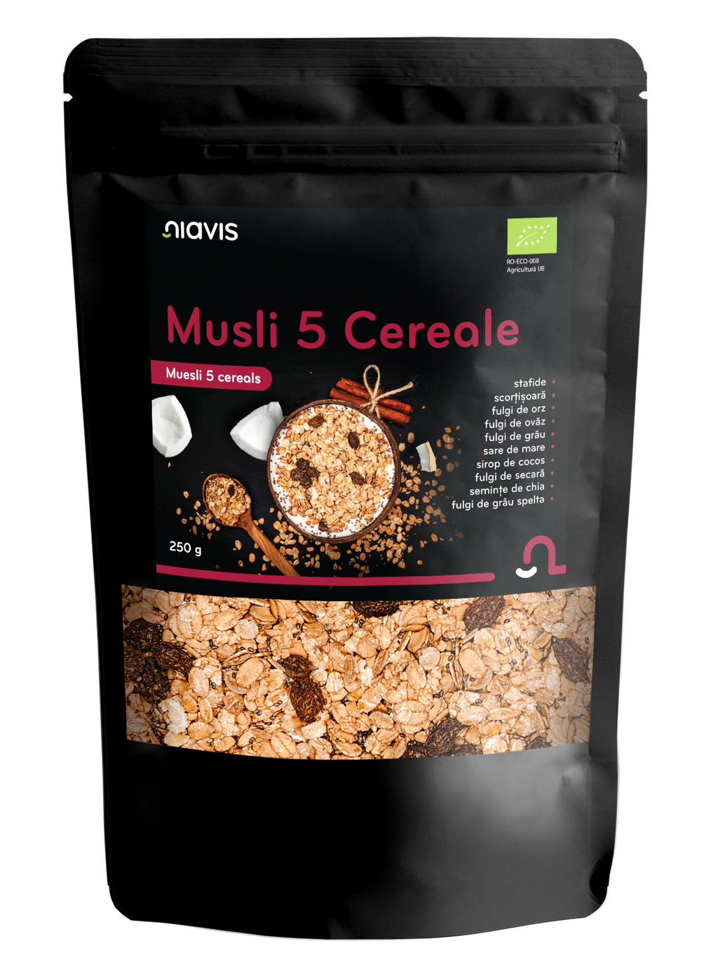 Musli 5 Cereale Ecologic 250g