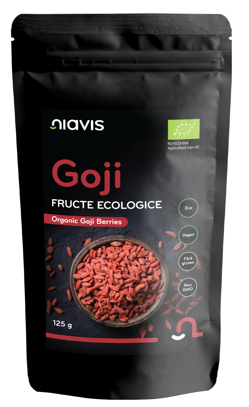 Fructe de Goji Ecologice/BIO 125g - Niavis