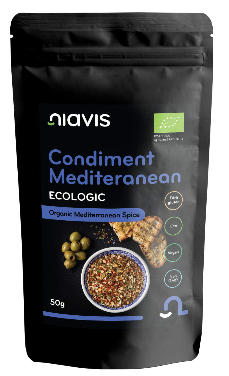 Condiment Mediteranean Ecologic/BIO 50g - Niavis