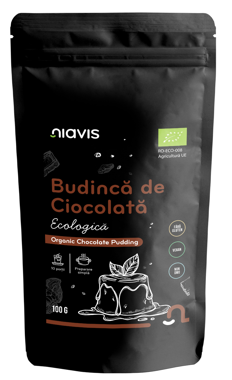 Budinca de Ciocolata fara Gluten Ecologica/BIO 100g