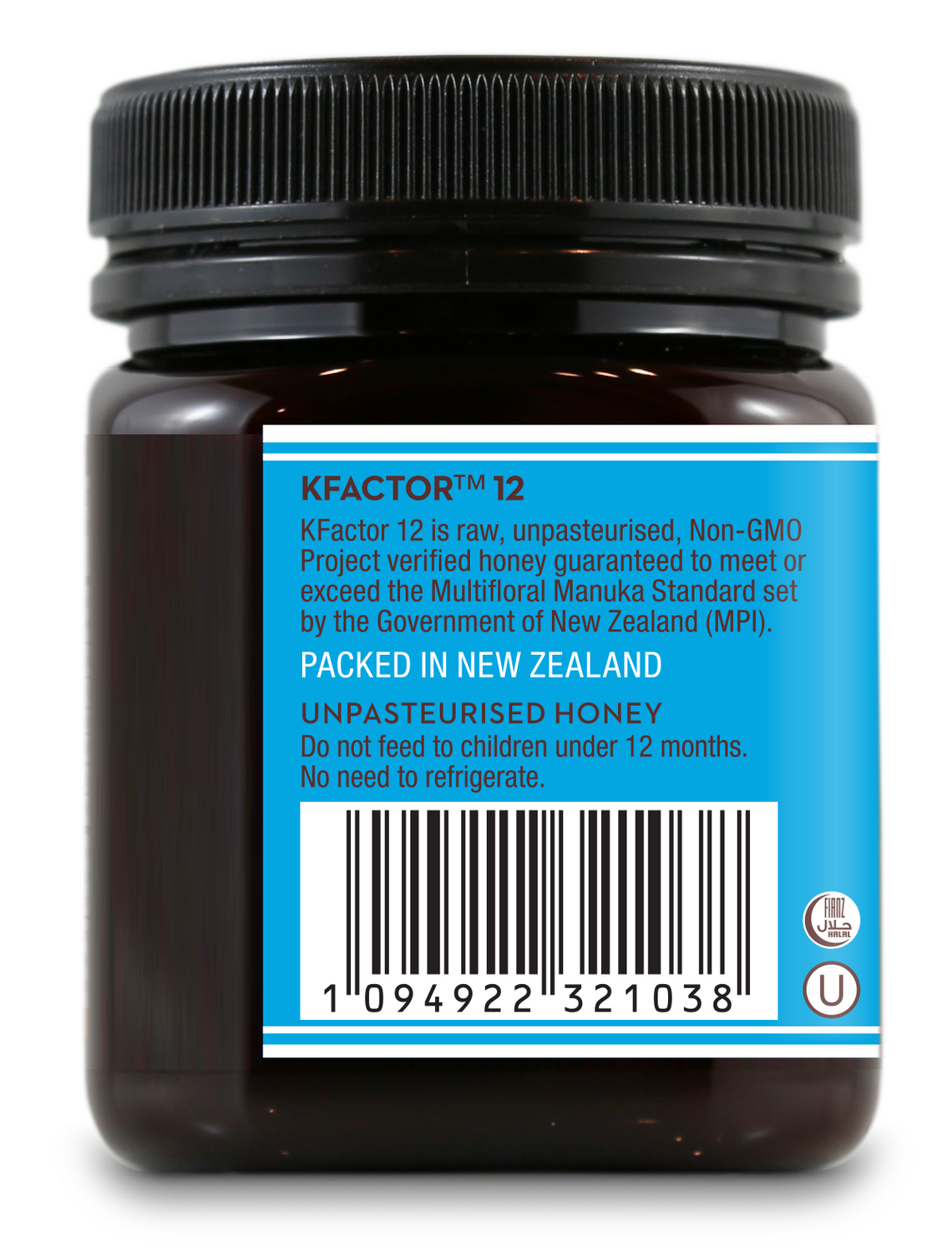 Miere de Manuka KFactor 12 RAW 250g