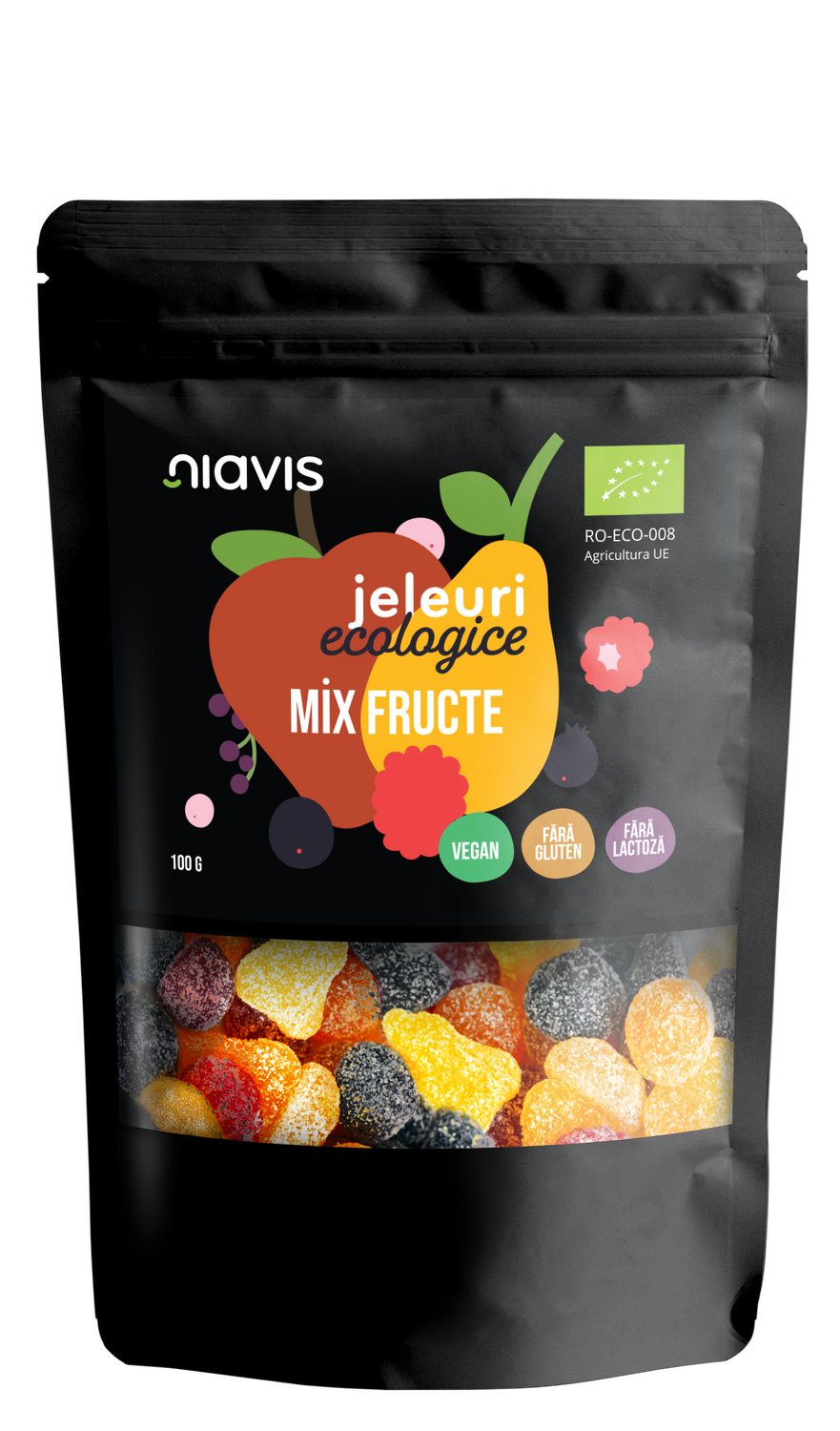 Jeleuri Ecologice "Mix Fructe" 100g - Niavis