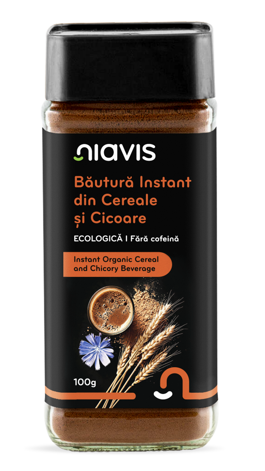 Bautura Instant din Cereale si Cicoare Ecologica/BIO 100g - Niavis