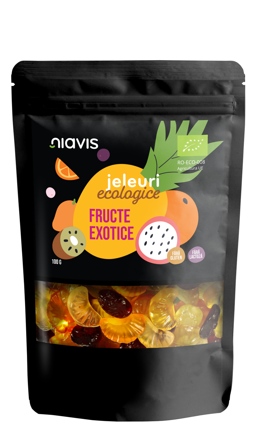 Jeleuri Ecologice "Fructe Exotice" 100g - Niavis