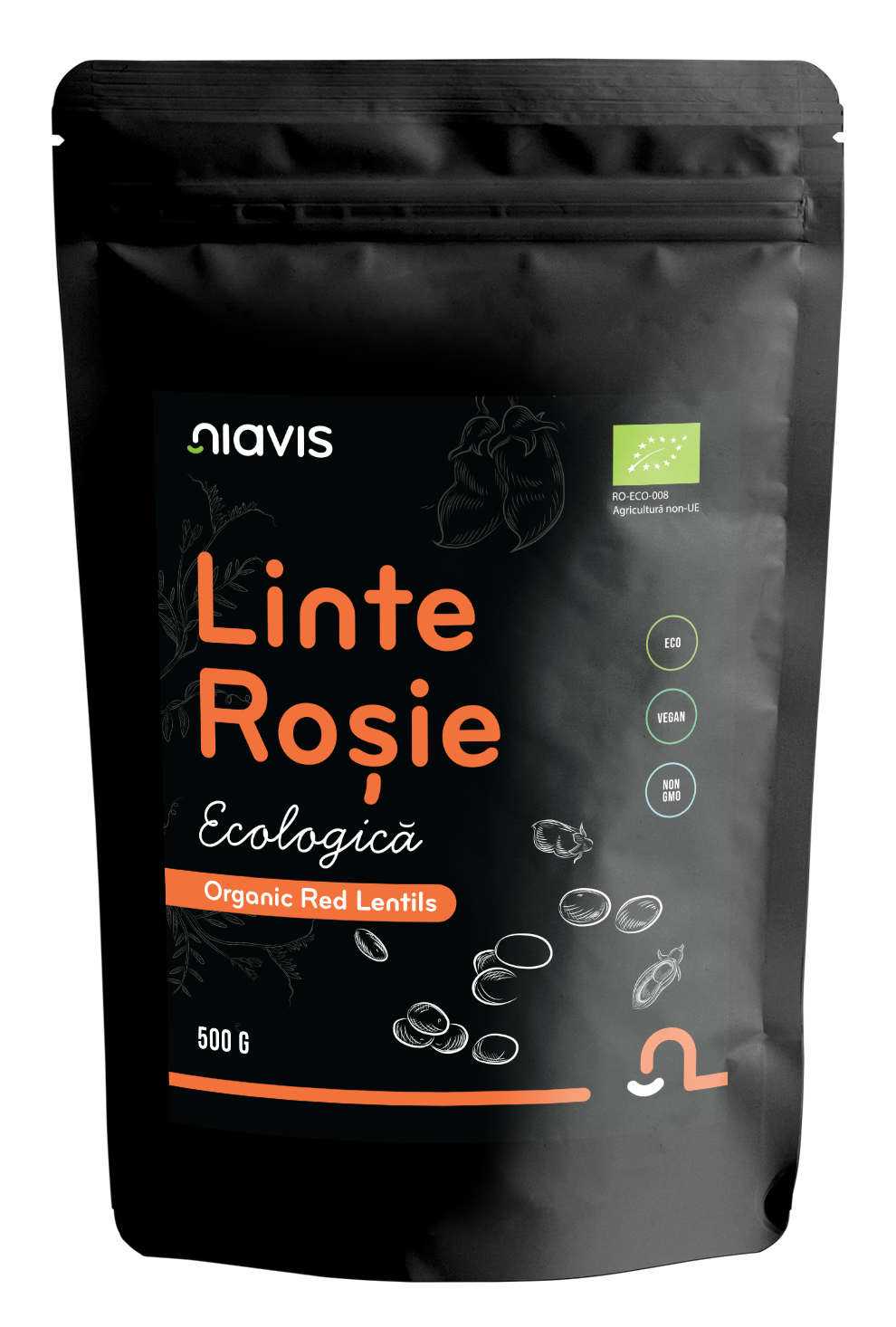 Linte Rosie Ecologica/BIO 500g