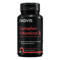 Vitamina B Complex - Vit B6 + Vit B1 + Vit B12 + Vit B7 60CPS - Niavis