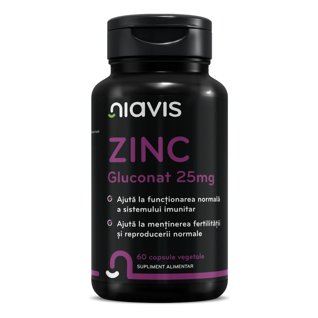 Zinc Gluconat 25mg 60cps