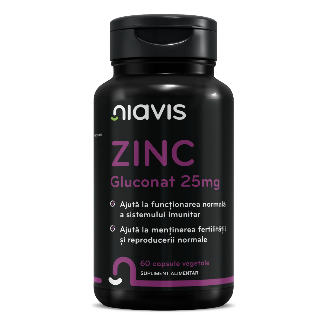 Zinc Gluconat 25mg 60cps
