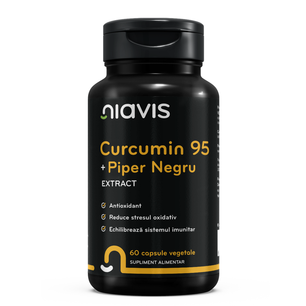 Curcumin 95 + Piper Negru Extract 60cps