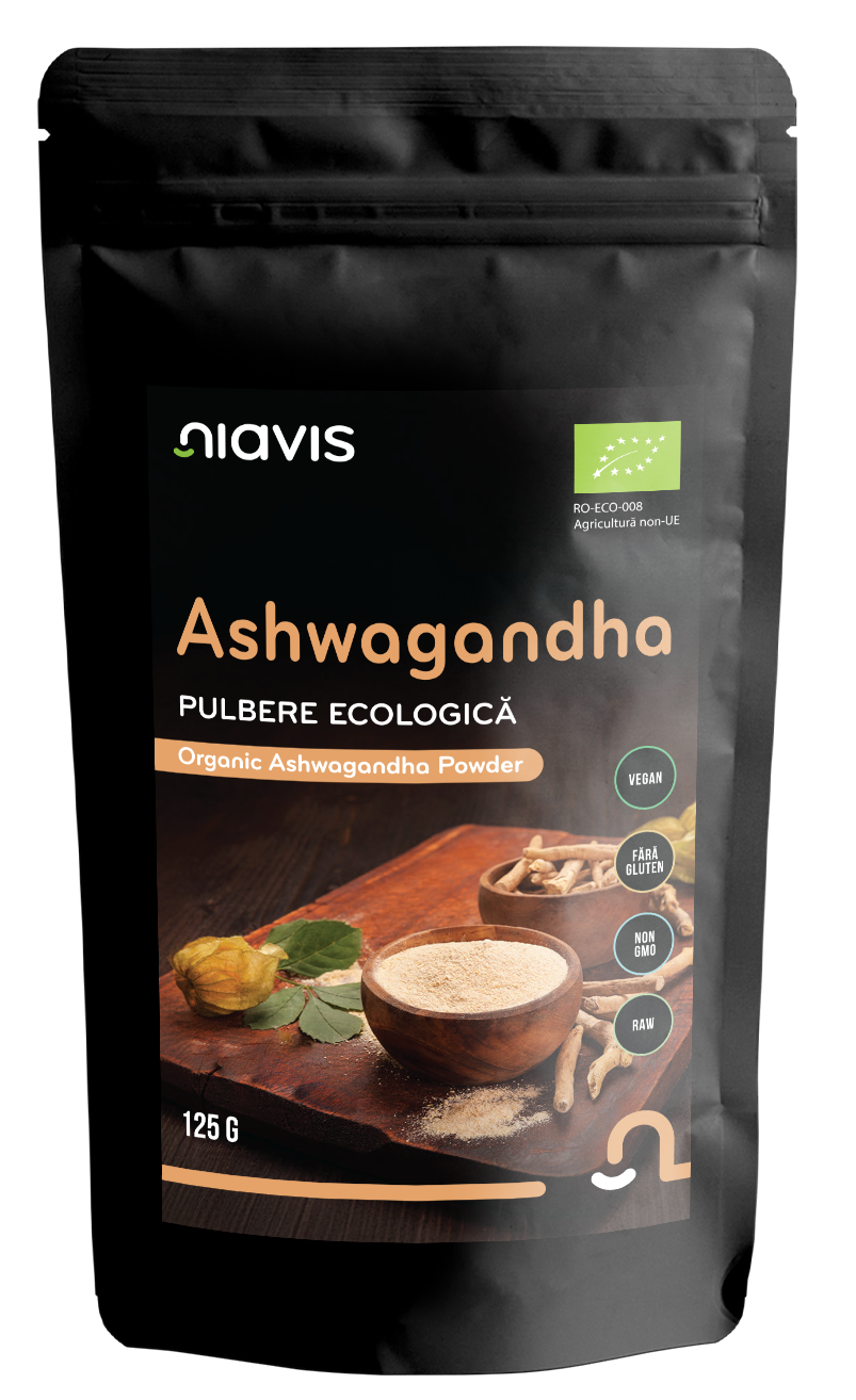 Ashwagandha Pulbere Ecologica/BIO 125g - Niavis
