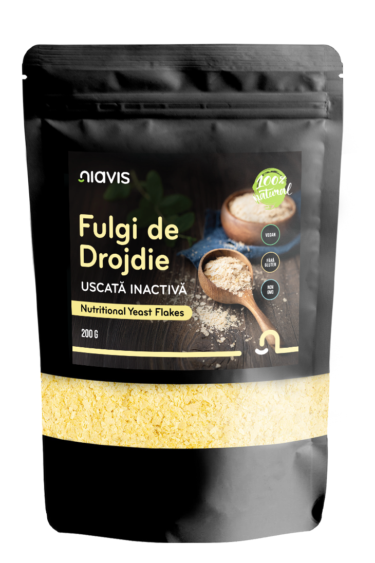 Fulgi de Drojdie Uscata Inactiva 200g - Niavis