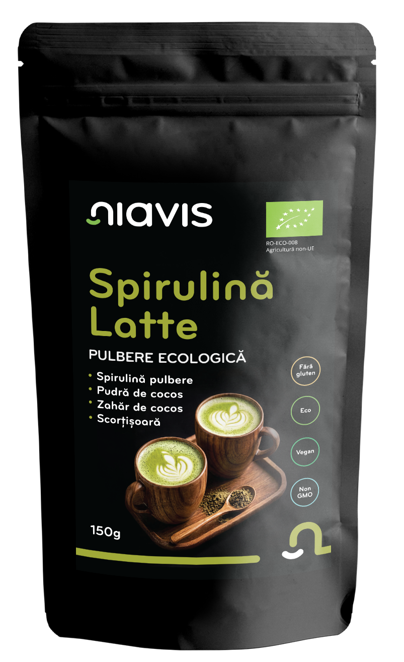 Spirulina Latte Pulbere Ecologica/Bio 150g - Niavis