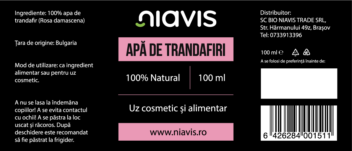 Apa de Trandafiri 100ml