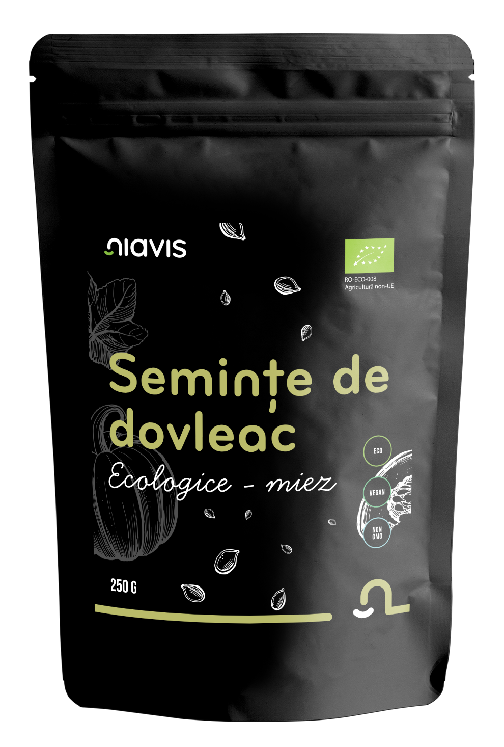 Seminte de Dovleac Ecologice/BIO 250g