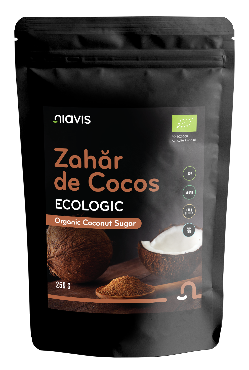 Zahar de Cocos Ecologic/BIO 250g - Niavis