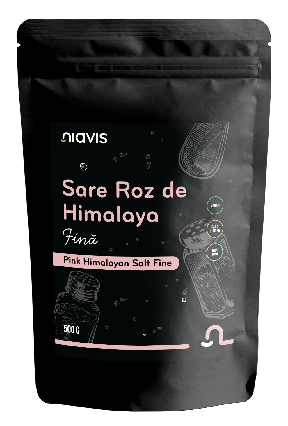 Sare Roz de Himalaya Fina 500g