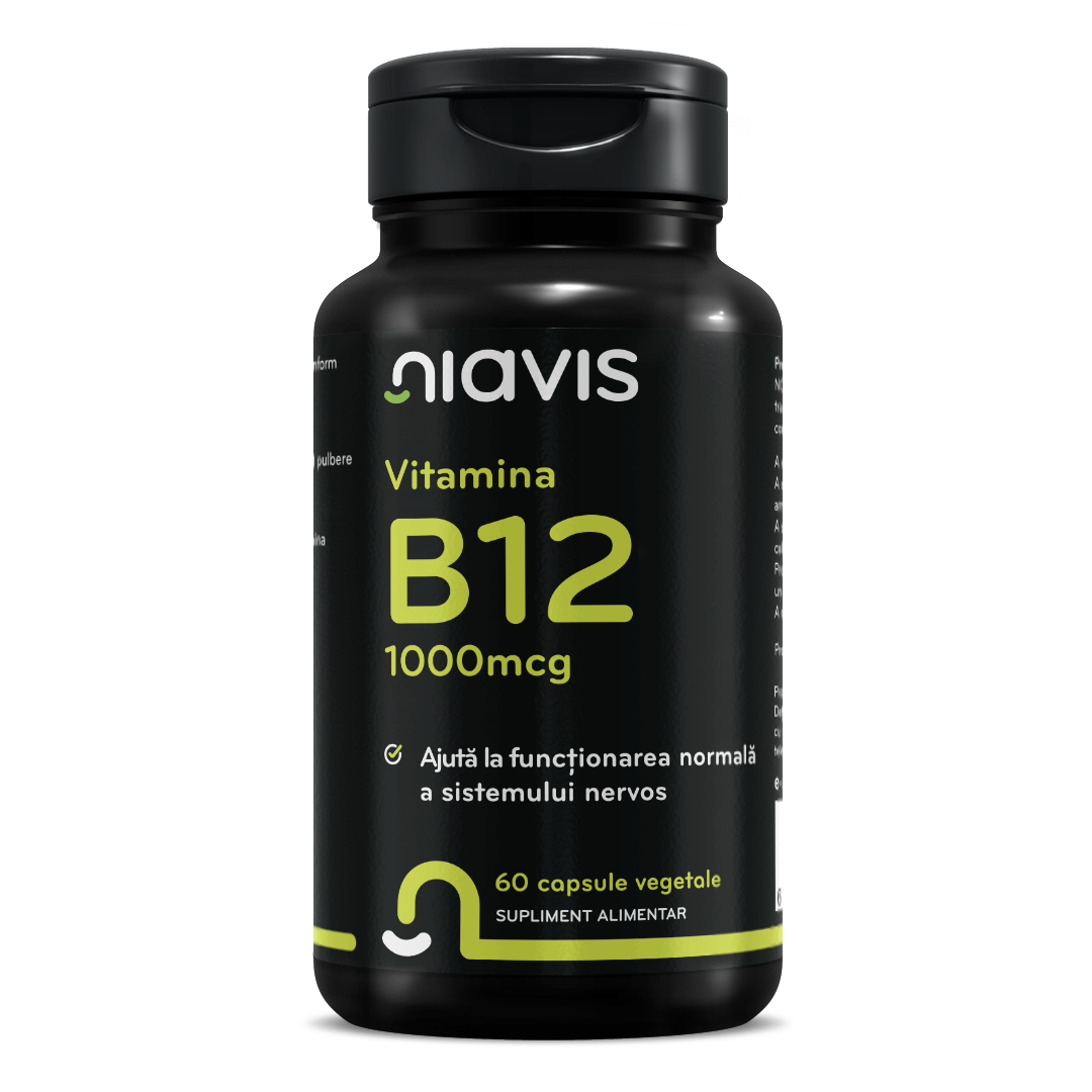 Vitamina B12 1000mcg 60cps - Niavis