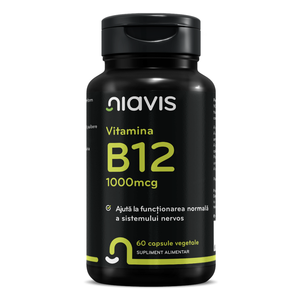 Vitamina B12 1000mcg 60cps