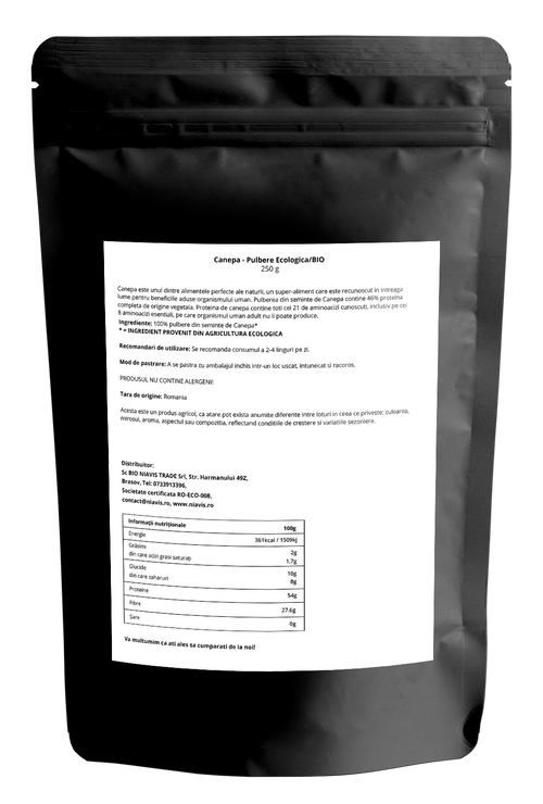 Canepa pulbere Ecologica/BIO 250g