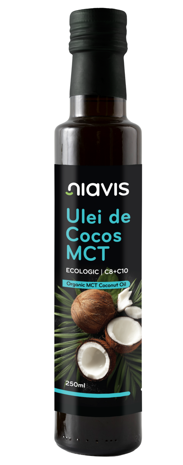 Ulei de Cocos MCT C8+C10 Ecologic 250ml - Niavis