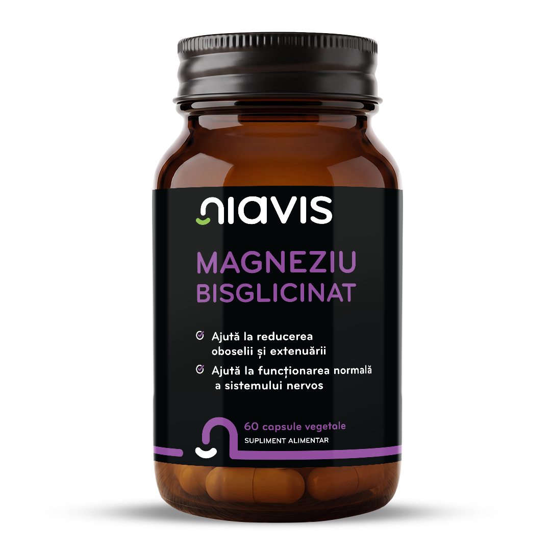 Magneziu Bisglicinat 60cps - Niavis