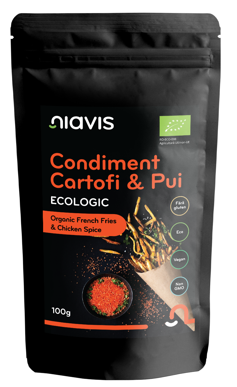 Condiment Cartofi & Pui Ecologic/BIO 100g - Niavis