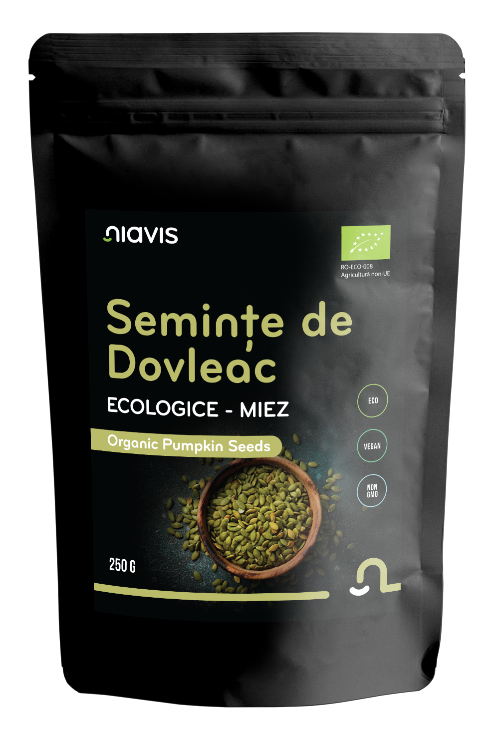 Seminte de Dovleac Ecologice/BIO 250g - Niavis