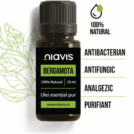 Ulei Esential de Bergamota 10ml - Niavis